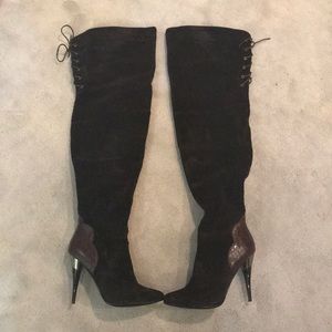 Italiana by Summer Rio brown Thigh-high boots